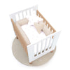 Co-sleeping crib 60x80 cm (5in1) wood/white · Nexor Uno White