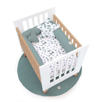 Co-sleeping crib 60x80 cm (5in1) wood/white · Nexor Uno White
