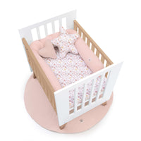 Co-sleeping crib 60x80 cm (5in1) wood/white · Nexor Uno White