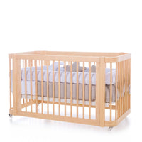 Lit bébé-Lit d'enfant 70x140 cm (3in1) en bois · Crea Due Nomad C300-M5000