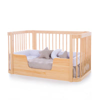 Lit bébé-Lit d'enfant 70x140 cm (3in1) en bois · Crea Due Nomad C300-M5000