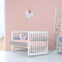 Baby cot-toddler bed (3in1) 70x140 cm white · Crea Due Bianco C300-M1100