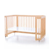 Lit bébé-Lit d'enfant 70x140 cm (3in1) en bois · Crea Due Nomad C300-M5000