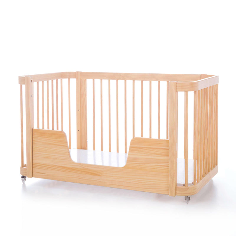 Lit bébé-Lit d'enfant 70x140 cm (3in1) en bois · Crea Due Nomad C300-M5000