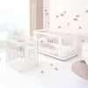 Berceau, lit bébé et lit d'enfant (4in1) en blanc · Crea Tre Bianco C301-M1100