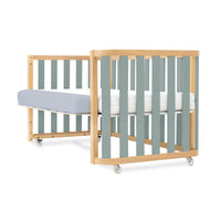 Cot-bed 70x140 cm (3in1) wooden/green · Crea Plus Due C350-M5057