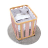 Oval crib 55x70 cm wooden/rose · Crea Plus Uno C354-M5059