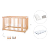 Lit bébé-Lit d'enfant 70x140 cm (3in1) en bois · Crea Due Nomad C300-M5000