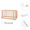 Lit bébé-Lit d'enfant 70x140 cm (3in1) en bois · Crea Due Nomad C300-M5000