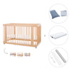 Lit bébé-Lit d'enfant 70x140 cm (3in1) en bois · Crea Due Nomad C300-M5000