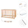 Lit bébé-Lit d'enfant 70x140 cm (3in1) en bois · Crea Due Nomad C300-M5000