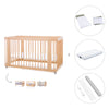 Lit bébé-Lit d'enfant 70x140 cm (3in1) en bois · Crea Due Nomad C300-M5000