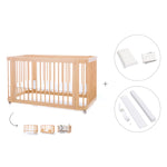 Cot- Bed for babies (3in1) Crea Due Nomad 70x140 - C300