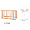 Lit bébé-Lit d'enfant 70x140 cm (3in1) en bois · Crea Due Nomad C300-M5000