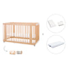 Lit bébé-Lit d'enfant 70x140 cm (3in1) en bois · Crea Due Nomad C300-M5000