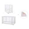 Mini berço, berço e cama tudo em um (4in1) branco · Crea Tre Bianco C301-M1100