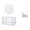 Mini berço, berço e cama tudo em um (4in1) branco · Crea Tre Bianco C301-M1100