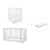 Mini berço, berço e cama tudo em um (4in1) branco · Crea Tre Bianco C301-M1100