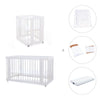Mini berço, berço e cama tudo em um (4in1) branco · Crea Tre Bianco C301-M1100