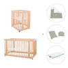 Wooden crib, cot and bed all-in-one (4in1) · Crea Tre Nomad C301-M5000