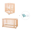 Berceau, lit bébé et lit d'enfant (4in1) en bois · Crea Tre Nomad C301-M5000