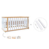 Lit bébé-Lit d'enfant 70x140 cm (3in1) bois/blanc · Crea Plus Due C350-M5011