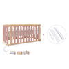 Babybett-Bett 70x140 cm (3in1) Holz/rosa · Crea Plus Due C350-M5059