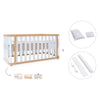 Cot-bed 70x140 cm (3in1) wooden/white · Crea Plus Due C350-M5011