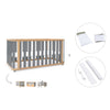 Cot-bed 70x140 cm (3in1) wooden/grey · Crea Plus Due C350-M5058