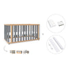 Cot-bed 70x140 cm (3in1) wooden/grey · Crea Plus Due C350-M5058