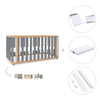 Lit bébé-Lit d'enfant 70x140 cm (3in1) bois/gris · Crea Plus Due C350-M5058