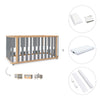 Cot-bed 70x140 cm (3in1) wooden/grey · Crea Plus Due C350-M5058