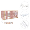 Cot-bed 70x140 cm (3in1) wooden/rose · Crea Plus Due C350-M5059