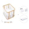 Crib, cot and bed (4in1) wooden/white · Crea Plus Tre C351-M5011