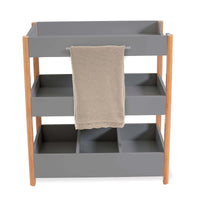 Changing table 50x80 cm with shelves wood · Dadá D100