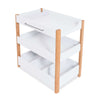 Changing table 50x80 cm with shelves wood · Dadá D100