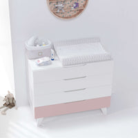 Cómoda infantil (4 gavetas) estilo nordico branca · Style D247