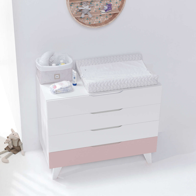Cómoda infantil (4 gavetas) estilo nordico branca · Style D247
