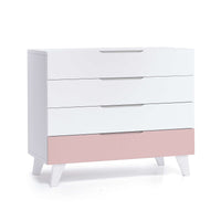 Cómoda infantil (4 gavetas) estilo nordico branca · Style D247