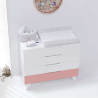 Cómoda infantil (4 gavetas) estilo nordico branca · Style D247