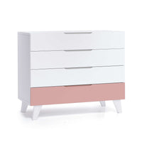 Cómoda infantil (4 gavetas) estilo nordico branca · Style D247