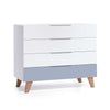 Wooden baby dresser (4 drawers) nordic design · Lifestyle D247R