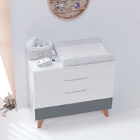 Wooden baby dresser (4 drawers) nordic design · Lifestyle D247R