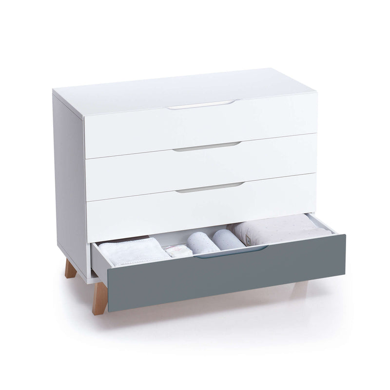 Wooden baby dresser (4 drawers) nordic design · Lifestyle D247R