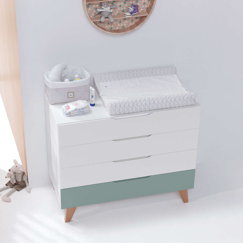 Wooden baby dresser (4 drawers) nordic design · Lifestyle D247R