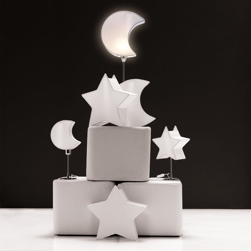 Lampe de chevet pour enfants blanc en forme d'étoile · Dreams L532-3070