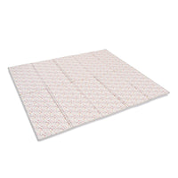 Wendbarer Spielteppich für Kinder (200x180 cm) Rosa Blumen · Liberty FP132