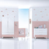 Armoire pour enfants (2 portes/2 tiroirs) laqué · Style A347