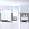 Quarto infantil grande en branco/antracite · Style Plus+ Antracita