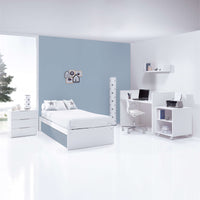 Convertible crib 70x140 cm white/blue · Sero More Blu Denim K546-M7741